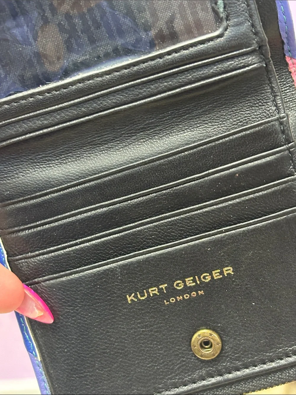 Kurt Geiger Rainbow🌈Zipper Wallet